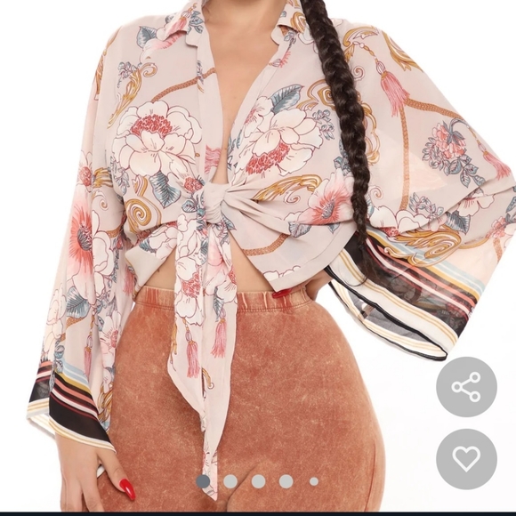 Bohemian top - Picture 1 of 2